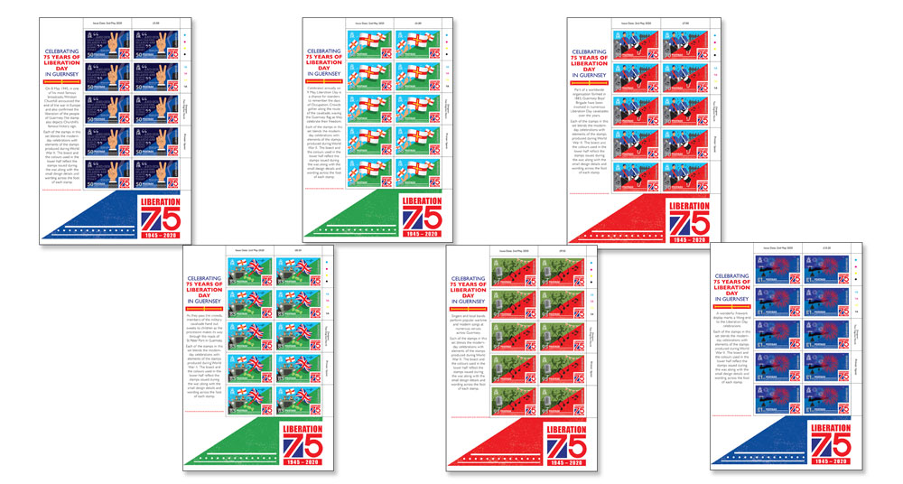 Sheets of 10